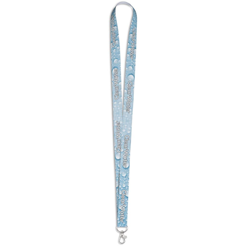 Altitude Snap Hook Clip Double-Sided Sublimation Petersham Lanyard thumbnail 4