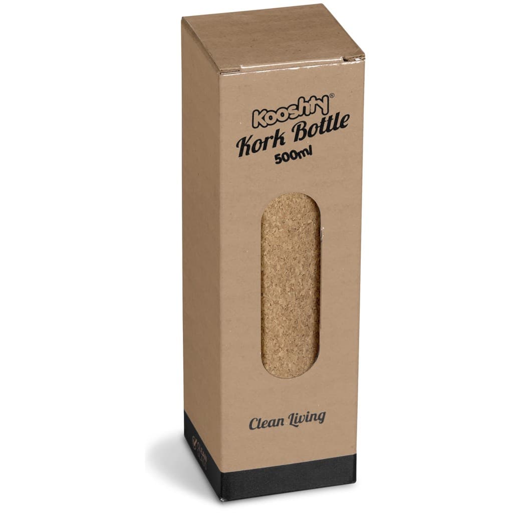 Kooshty Kork  Glass Water Bottle – 500ml thumbnail 8