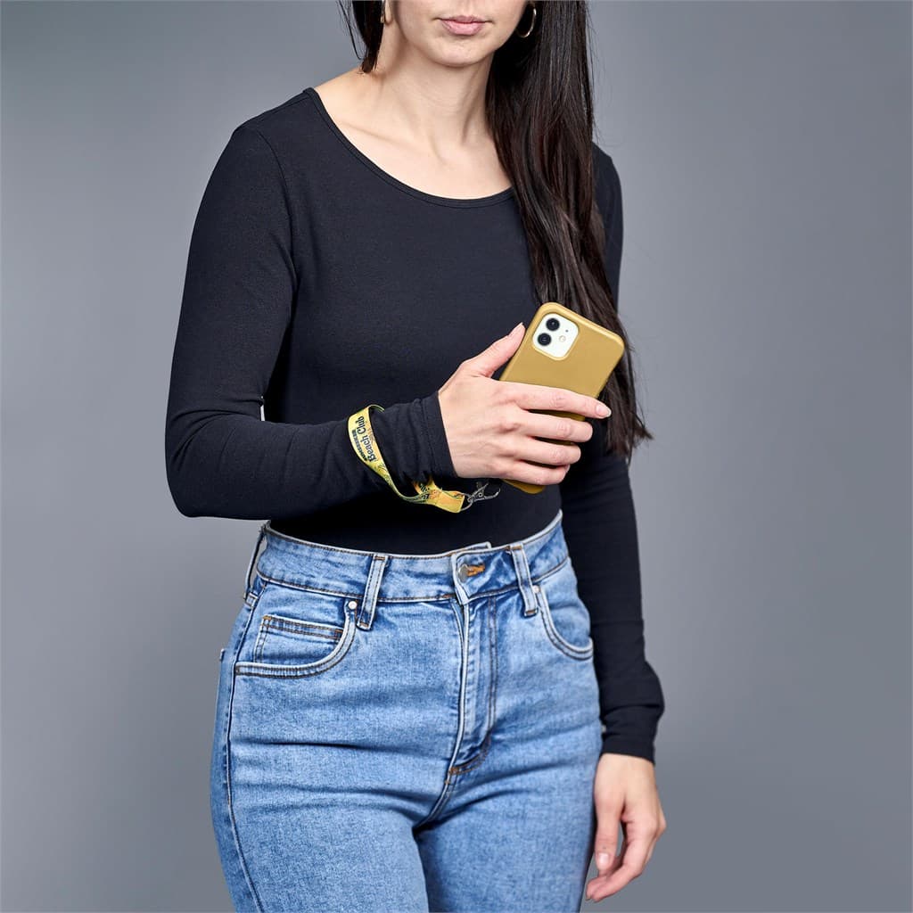 Altitude Rambler Single-Sided Sublimated Satin Wrist Phone Strap thumbnail 8