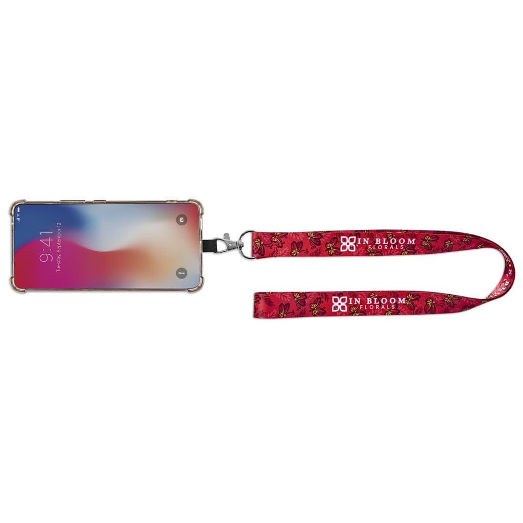 Altitude Firenze Double-Sided Sublimated Satin Phone Lanyard thumbnail 4