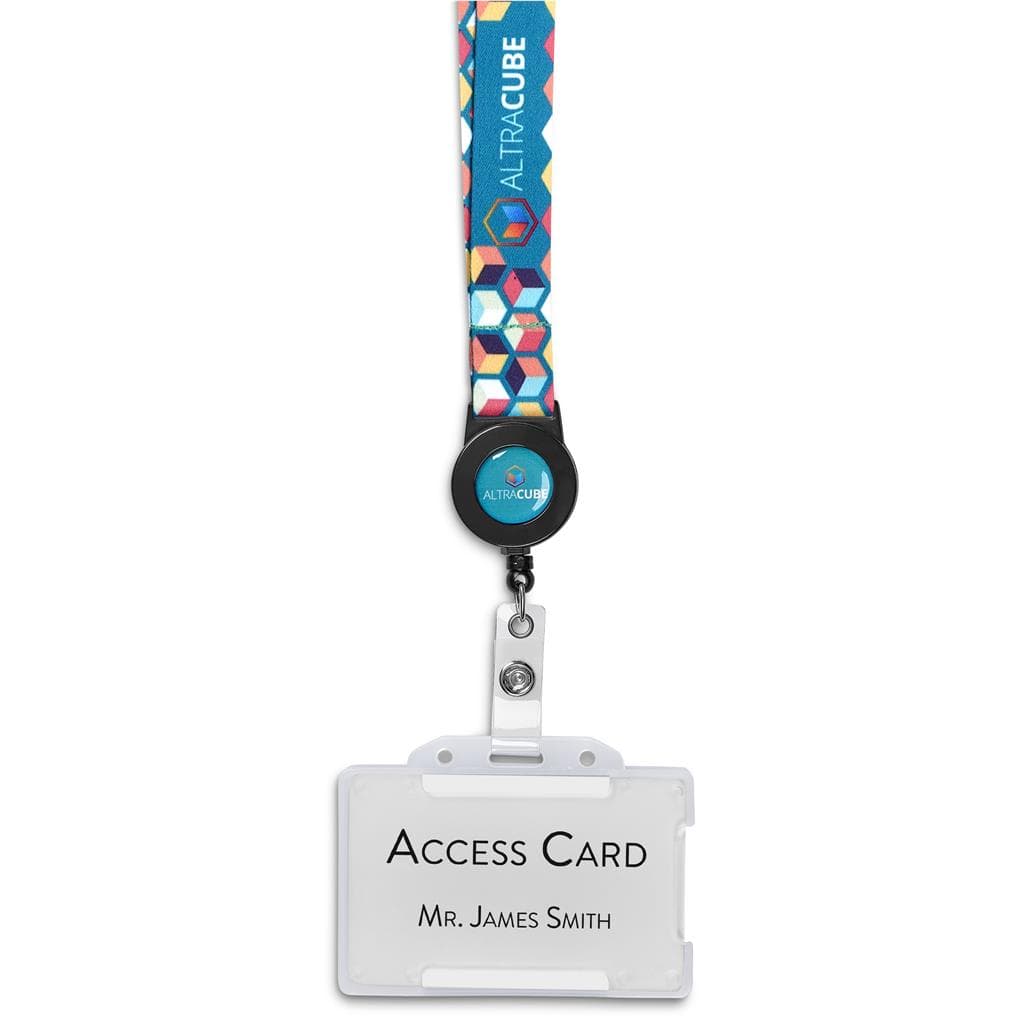 Altitude Badge Reel Single-Sided Sublimated Satin Lanyard thumbnail 14