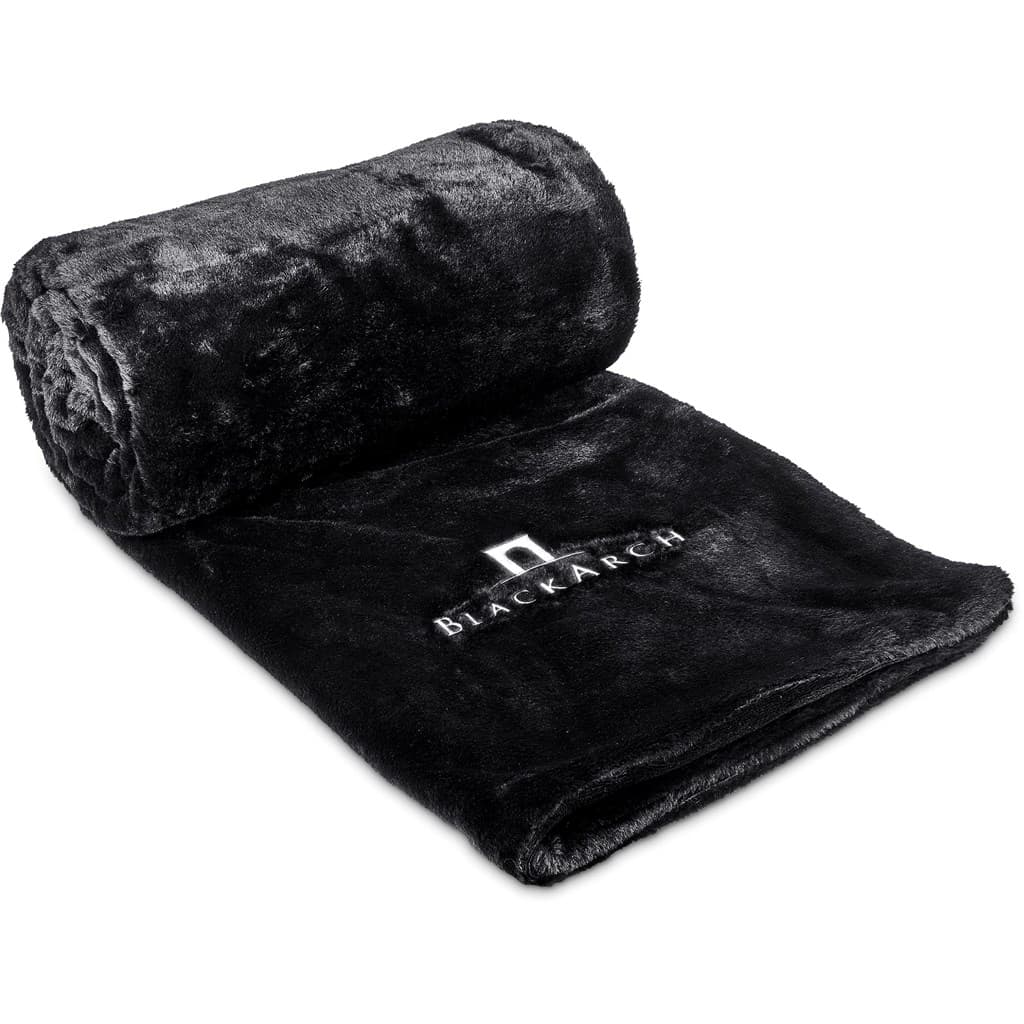 Alex Varga Palazzo Faux Fur Fleece Blanket thumbnail 3