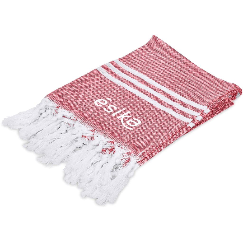 US Basic Santa Cruz Cotton-Rich Beach Towel & Drawstring Bag thumbnail 28