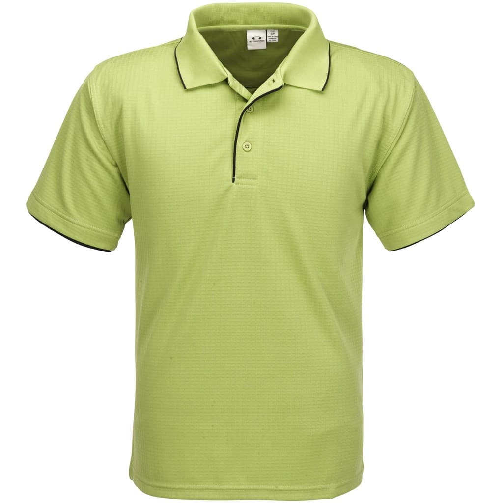 Mens Elite Golf Shirt – Lime