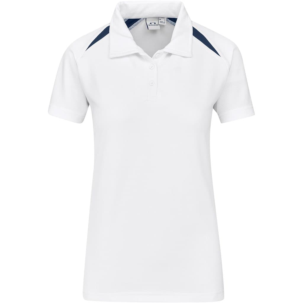 Ladies Splice Golf Shirt – Light Blue thumbnail 8