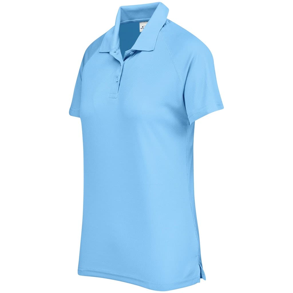 Ladies Sprint Golf Shirt – Light Blue thumbnail 2