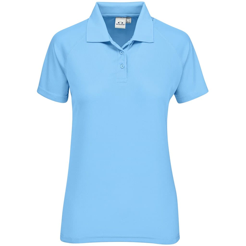 Ladies Sprint Golf Shirt – Light Blue thumbnail 4
