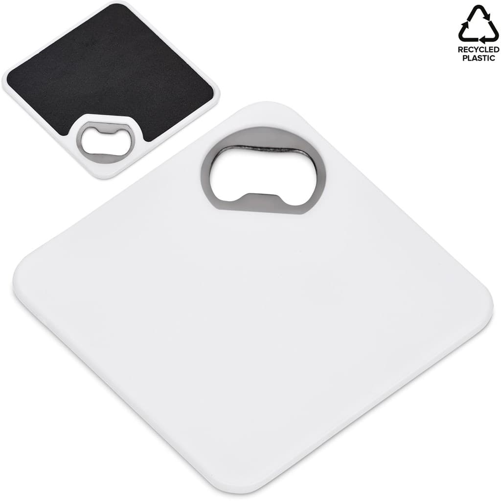 Altitude Sela Recycled Plastic Bottle Opener Coaster thumbnail 2