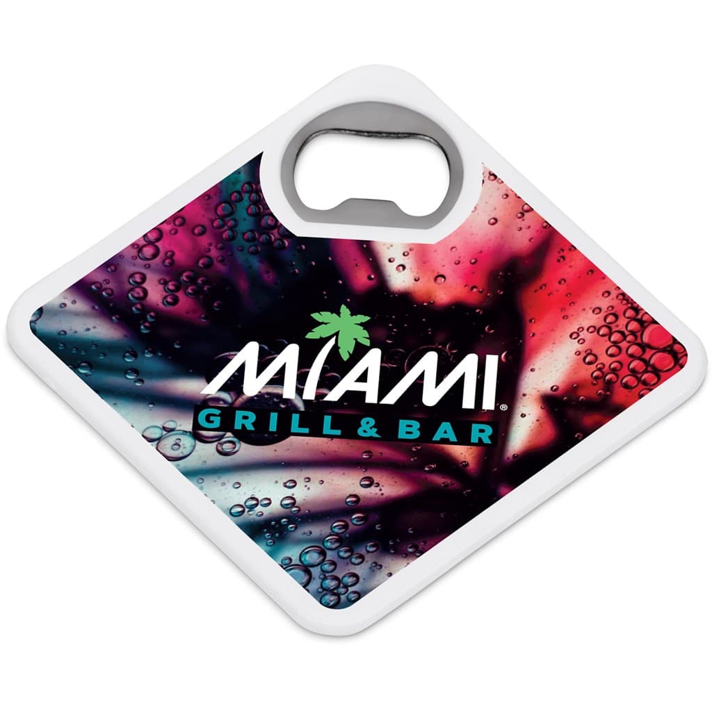 Altitude Sela Recycled Plastic Bottle Opener Coaster thumbnail 5