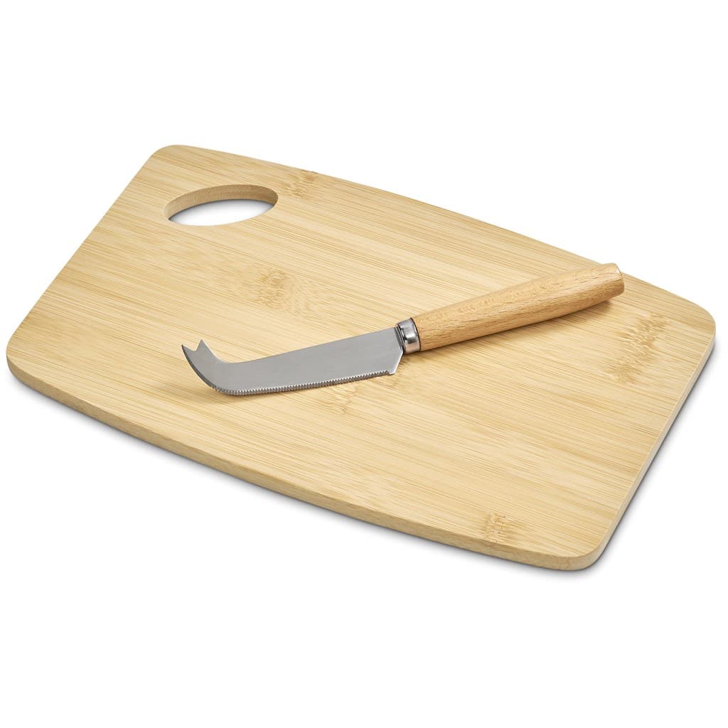 Okiyo Edamu Bamboo Cheese Board Set thumbnail 8