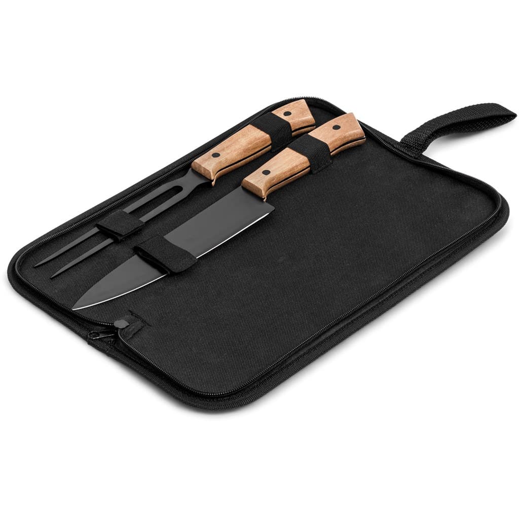 US Basic Butcher’s Block Carving Set thumbnail 2