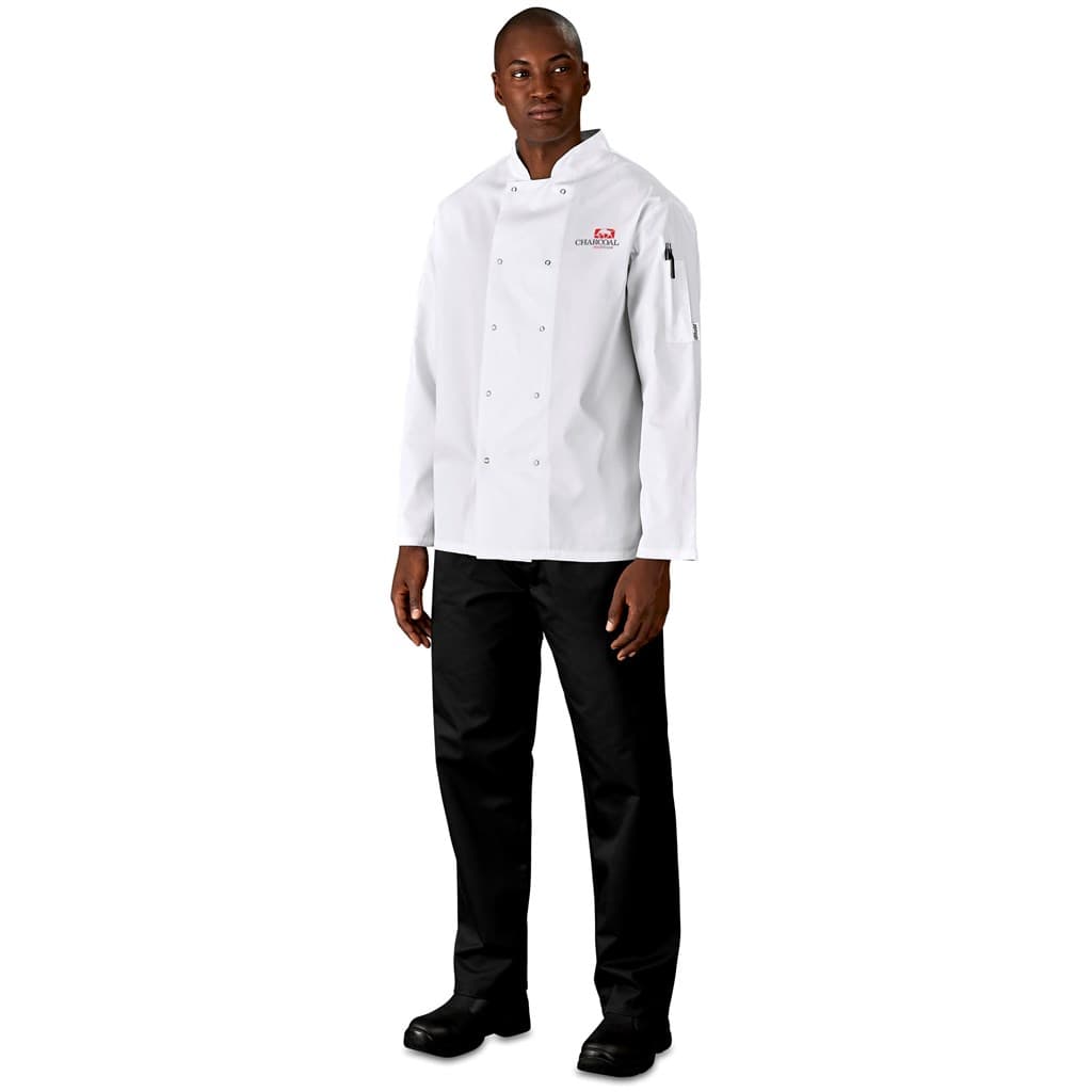 Unisex Long Sleeve Zest Chef Jacket thumbnail 3