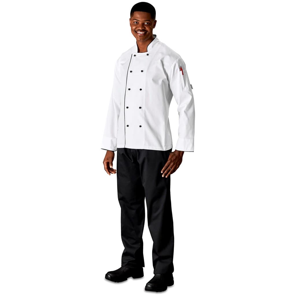 Unisex Long Sleeve Dijon Chef Jacket thumbnail 6