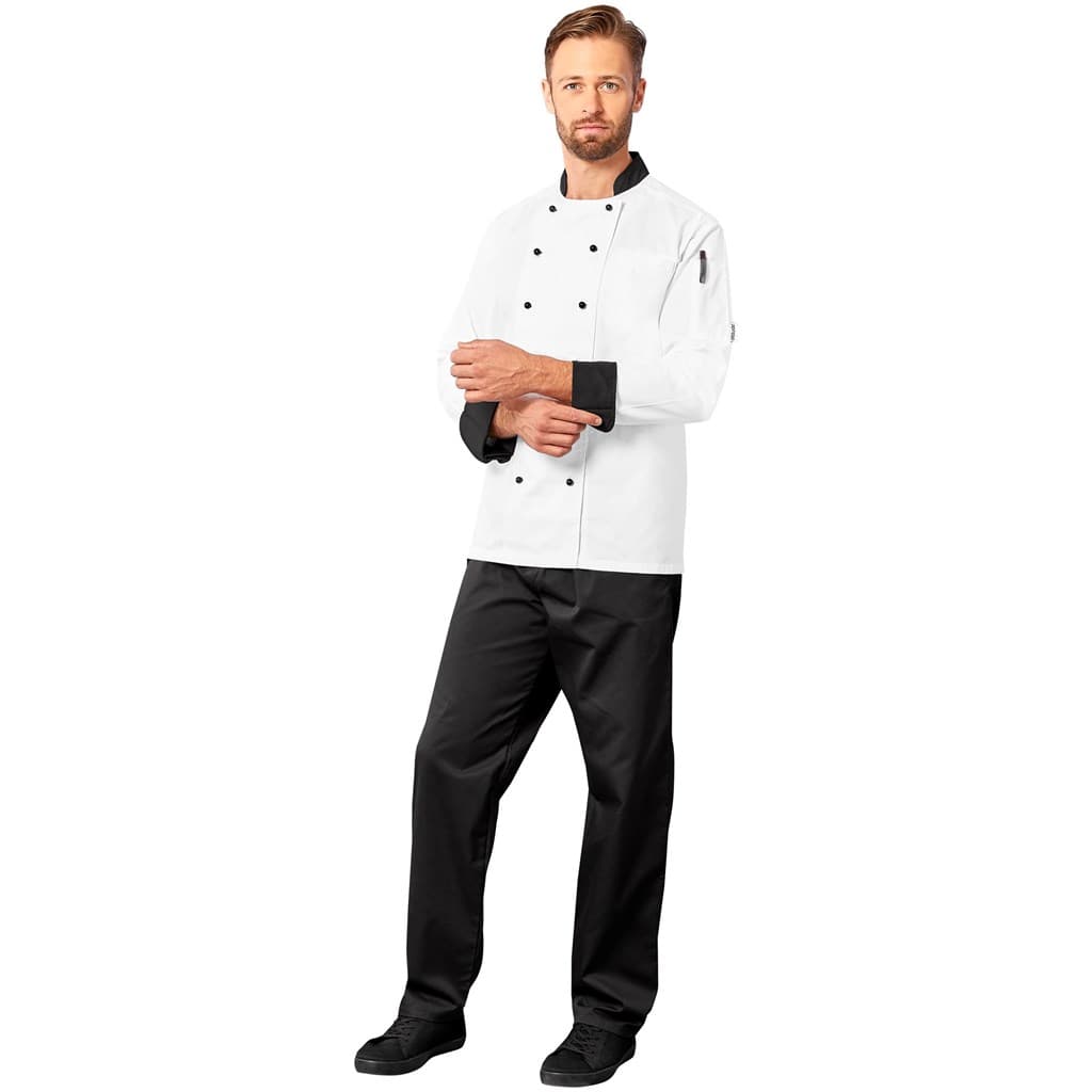 Unisex Long Sleeve Toulon Chef Jacket thumbnail 8