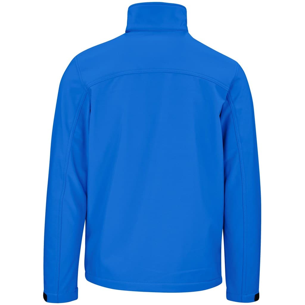 Mens Maxson Softshell Jacket – Blue thumbnail 2