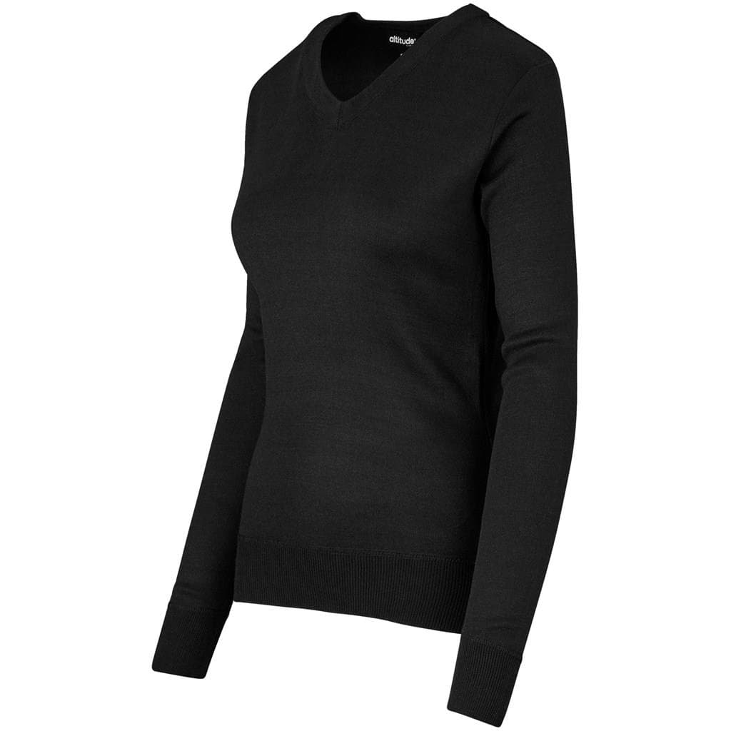 Ladies Long Sleeve Peru V-Neck Jersey thumbnail 2