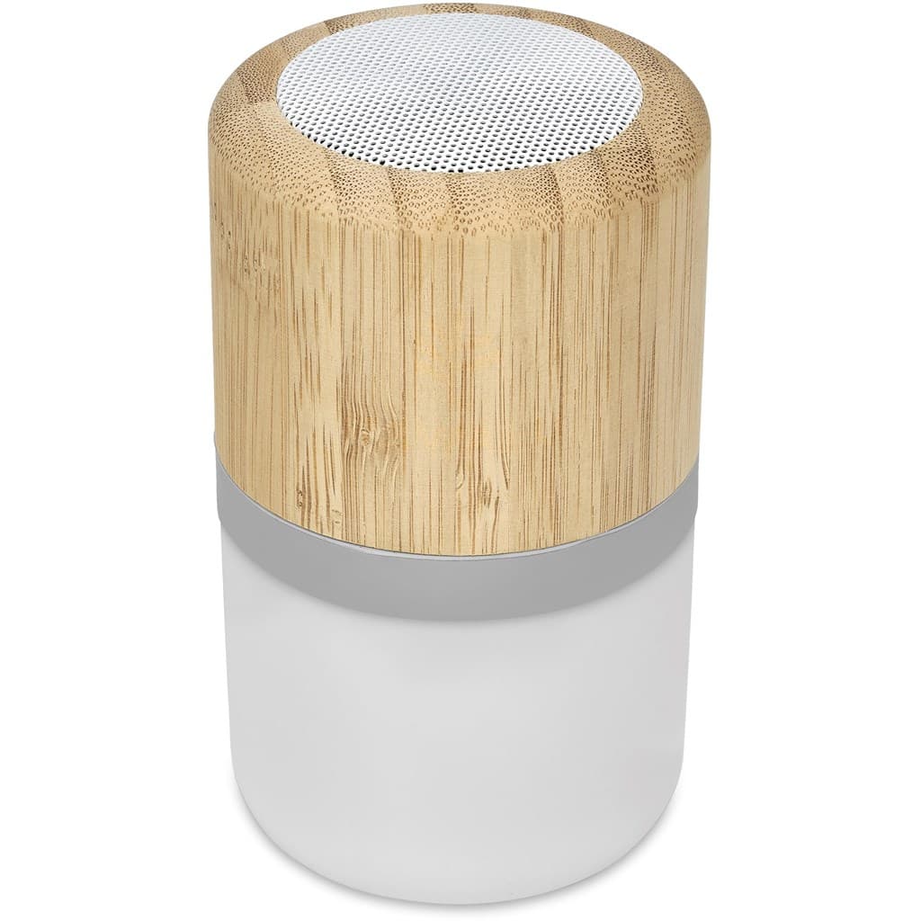 Okiyo Heiwa Bamboo Bluetooth Speaker & Night Light thumbnail 2
