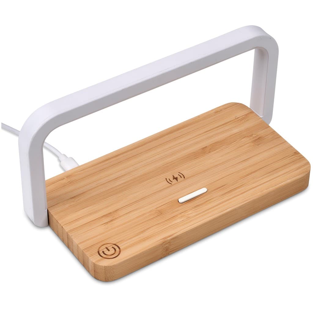 Okiyo Yoru Bamboo Wireless Charger & Night Light thumbnail 11
