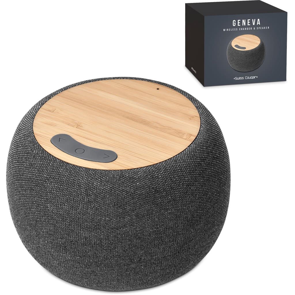 Swiss Cougar Geneva Wireless Charger & Bluetooth Speaker thumbnail 6