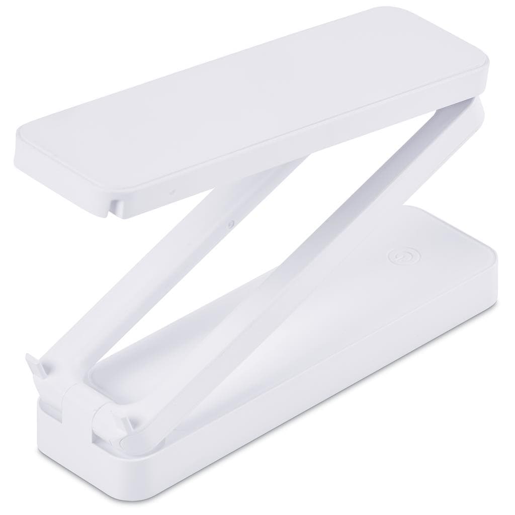 Swiss Cougar Gothenburg Desk Light & Phone Stand – Solid White thumbnail 2