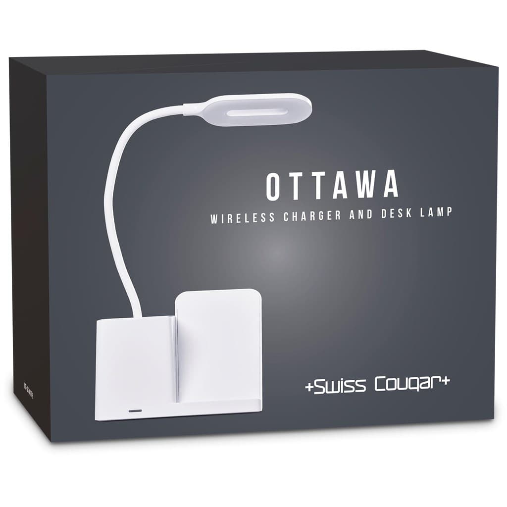 Swiss Cougar Ottawa Wireless Charger and Desk Lamp thumbnail 8