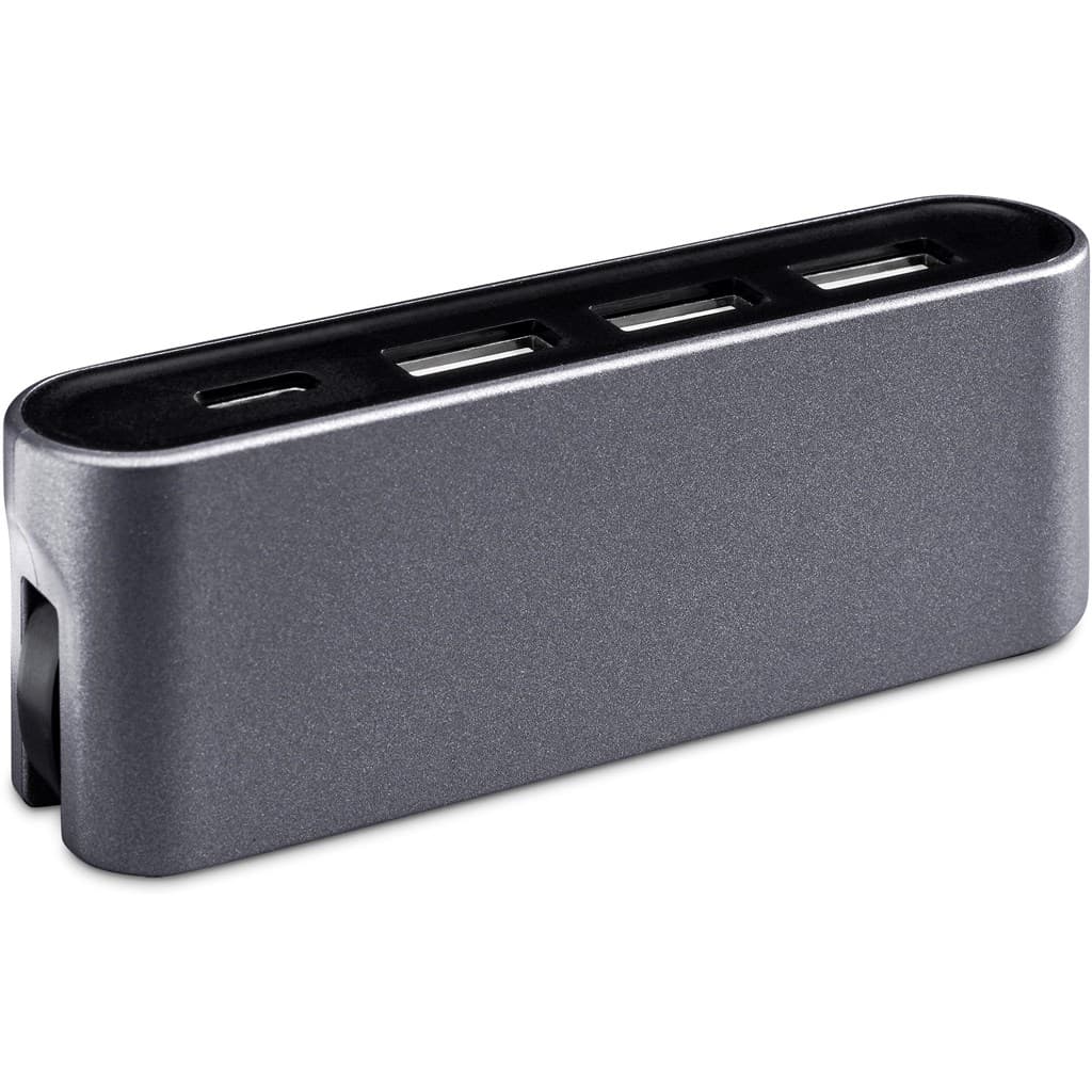 Swiss Cougar Dubai USB Hub – Gun Metal thumbnail 6