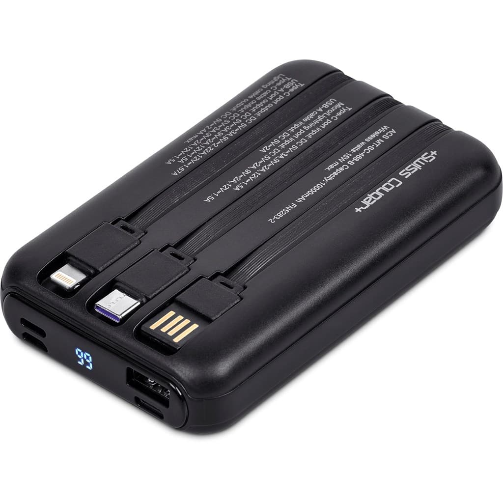 Swiss Cougar Argos Fast Charge 20W Wireless Charging Magnetic Power Bank -10,000mAh thumbnail 9