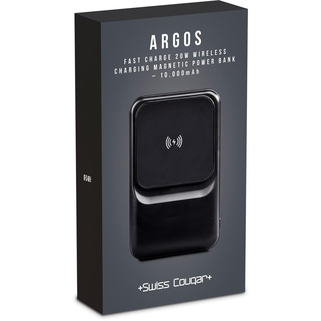 Swiss Cougar Argos Fast Charge 20W Wireless Charging Magnetic Power Bank -10,000mAh thumbnail 16
