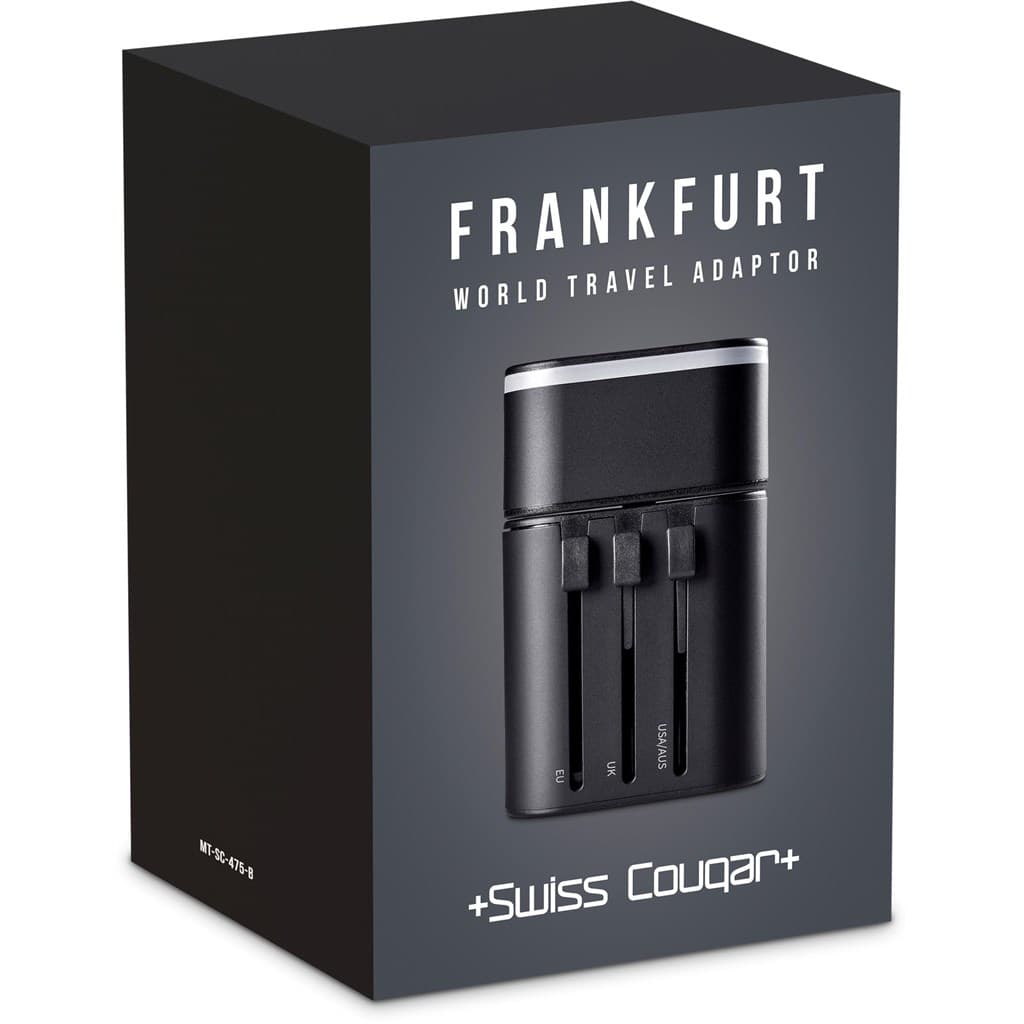 Swiss Cougar Frankfurt World Travel Adaptor thumbnail 13