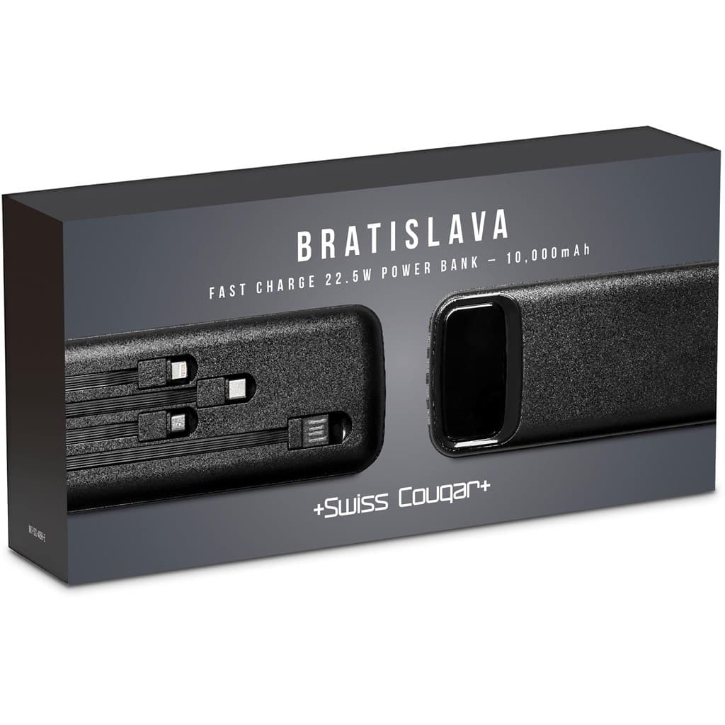 Swiss Cougar Bratislava Fast Charge 22.5W Power Bank – 10,000mAh thumbnail 4