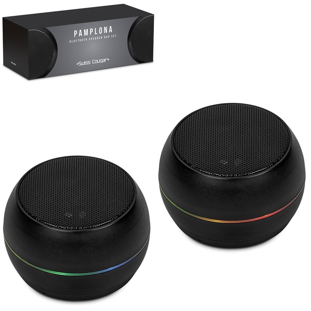 Swiss Cougar Pamplona Bluetooth Speaker Duo Set thumbnail 2
