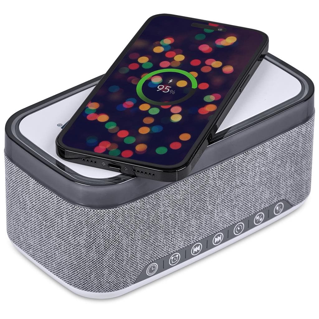 Serendipio Cumberland 10W Bluetooth Speaker Wireless Charger & Clock thumbnail 16