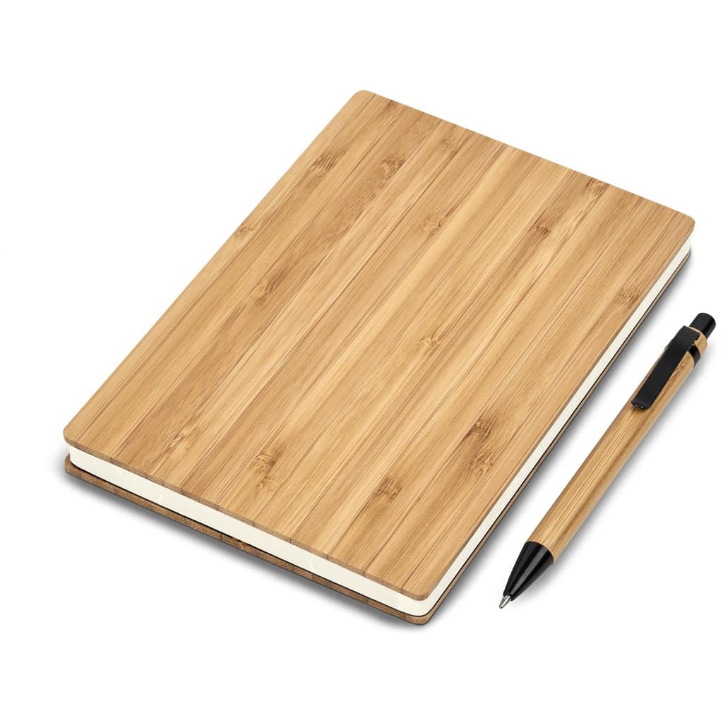 Okiyo Yahari Bamboo Notebook & Pen Set thumbnail 6