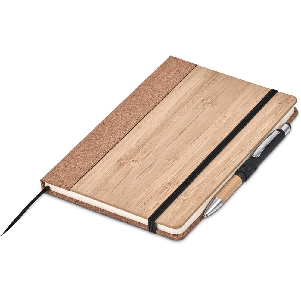 Okiyo Eri Bamboo & Cork Notebook & Pen Set thumbnail 7