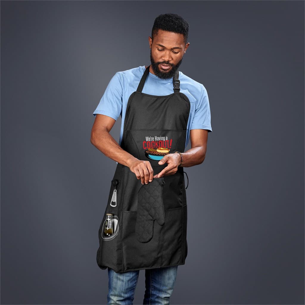 Cookout 3-Piece Braai Apron Set thumbnail 2