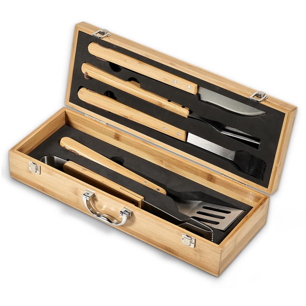 Okiyo Yakiniku Bamboo 5-Piece Braai Set thumbnail 4