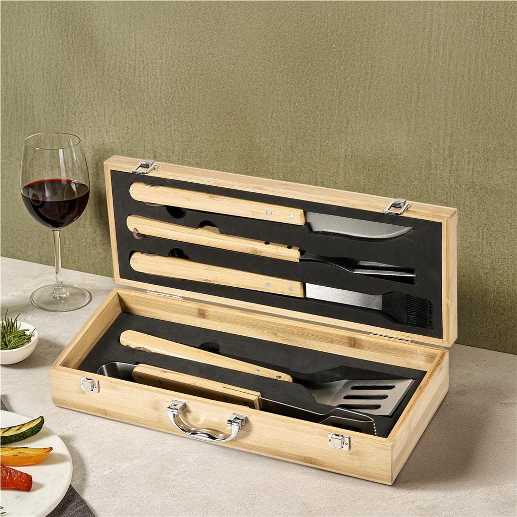 Okiyo Yakiniku Bamboo 5-Piece Braai Set thumbnail 11
