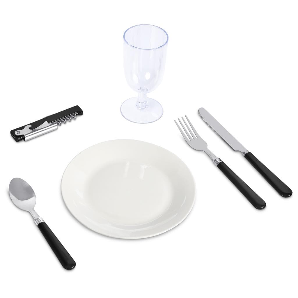 Serendipio Willow 4-Person Picnic Basket thumbnail 10