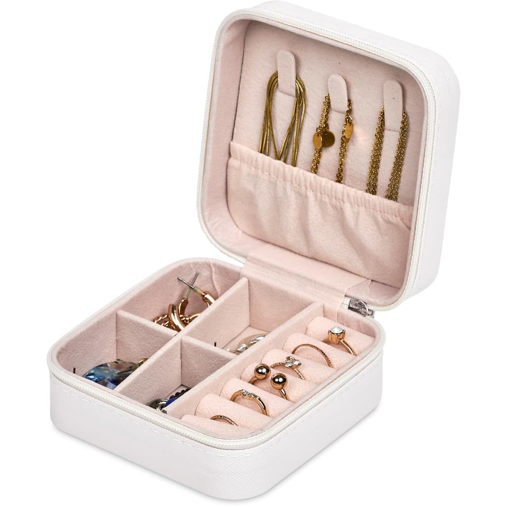 Eva & Elm Crystal Travel Jewellery Box thumbnail 3