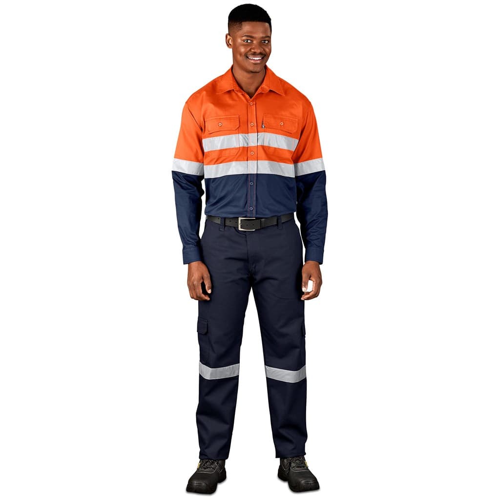 Access Vented Two-Tone Reflective Work Shirt thumbnail 4