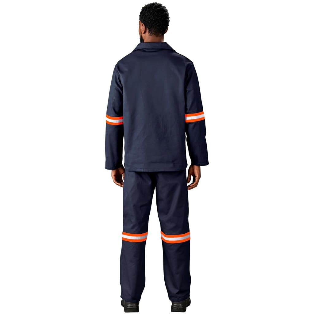 Artisan Premium 100% Cotton Jacket – Reflective Arms – Orange Tape thumbnail 5