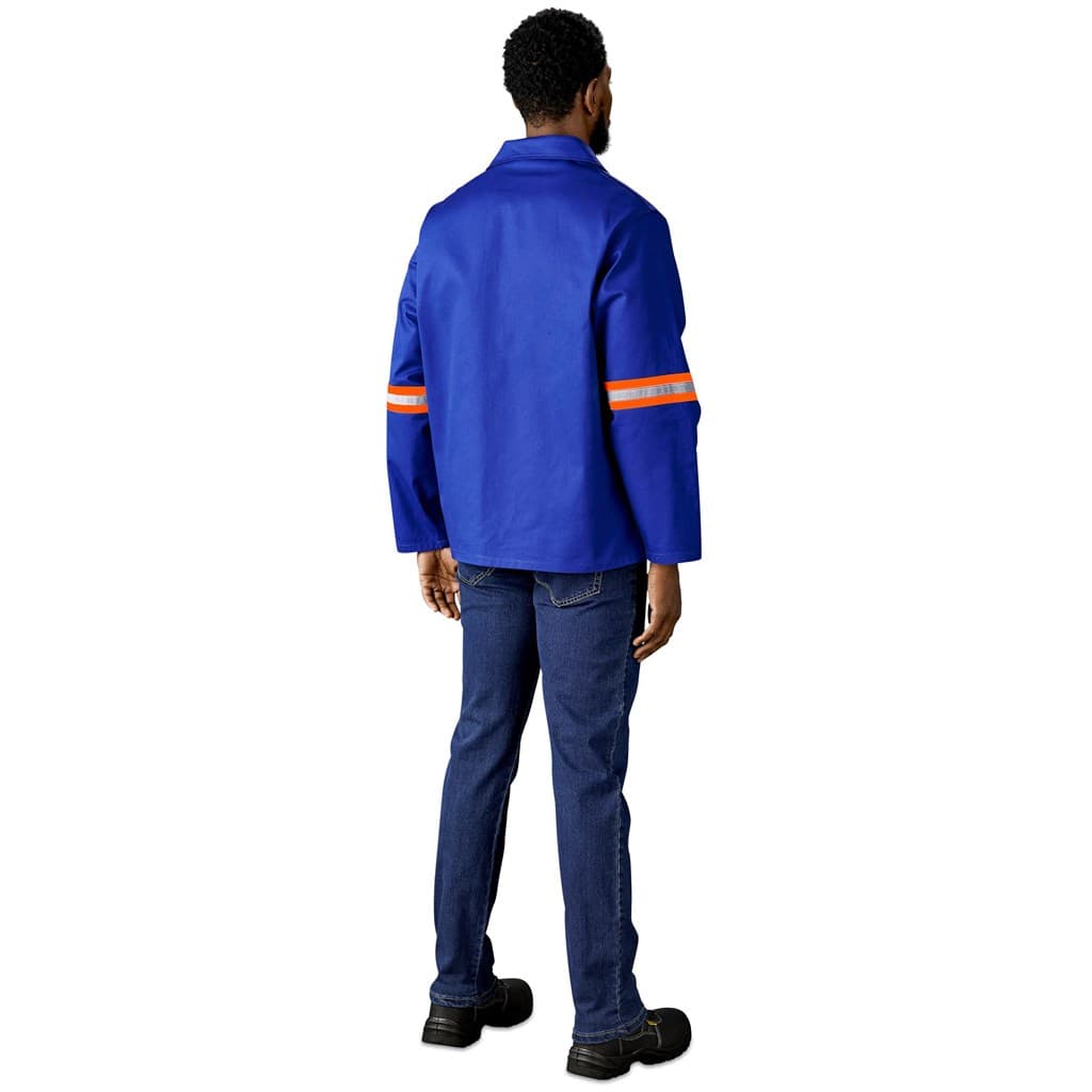 Artisan Premium 100% Cotton Jacket – Reflective Arms – Orange Tape thumbnail 13