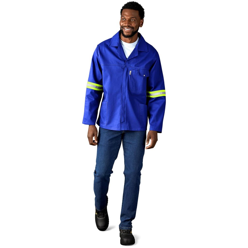 Artisan Premium 100% Cotton Jacket – Reflective Arms & Back – Yellow Tape thumbnail 20