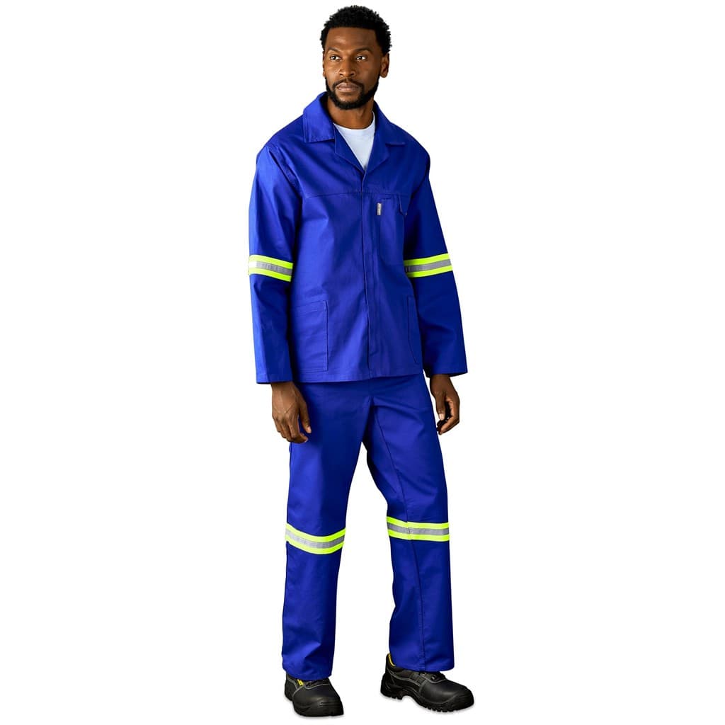 Artisan Premium 100% Cotton Pants – Reflective Legs – Yellow Tape thumbnail 2