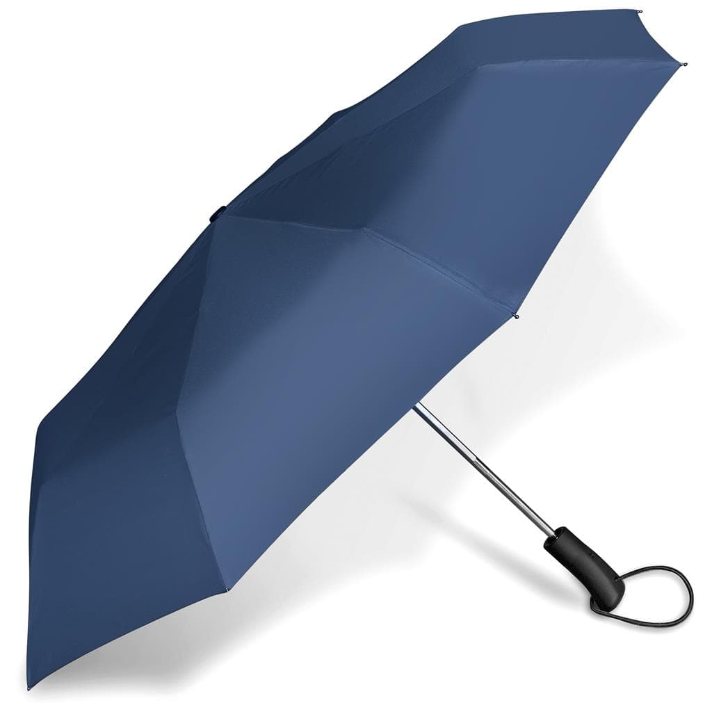 Whimsical Auto-Open Compact Umbrella – Navy thumbnail 4