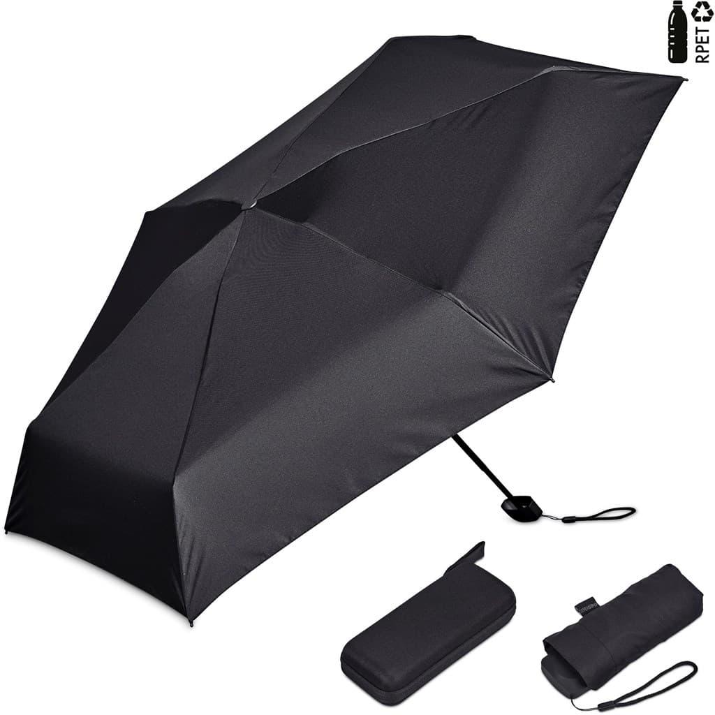 Serendipio Salem Recycled PET Compact Umbrella with EVA Pouch thumbnail 5