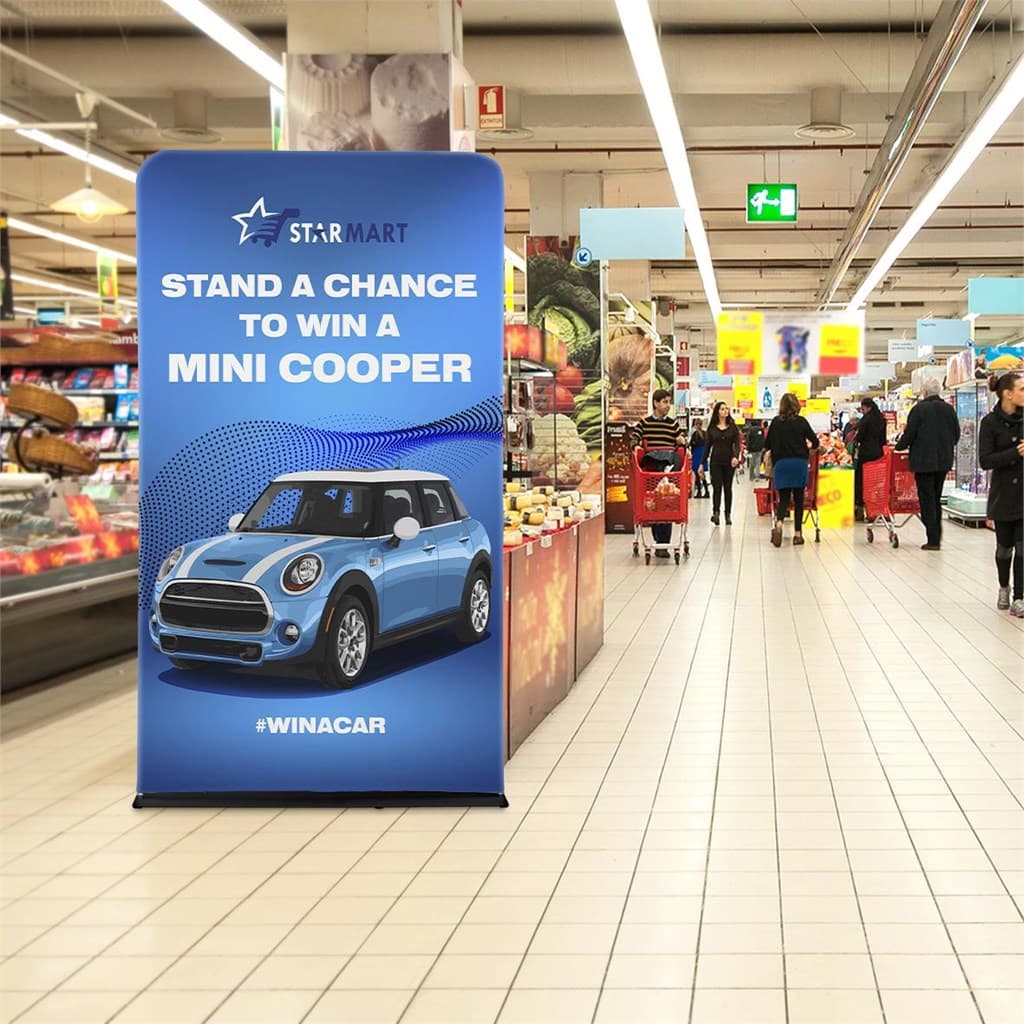 Double Sided Fabric Tube System 1.5m thumbnail 3