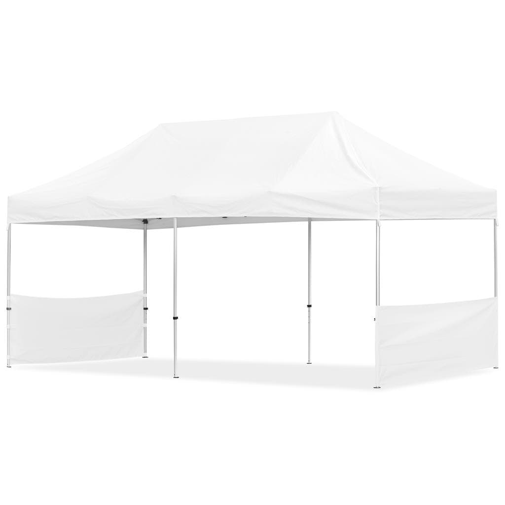Coated Steel Sublimated Gazebo 6m x 3m – 2 Short Half-Wall Skins