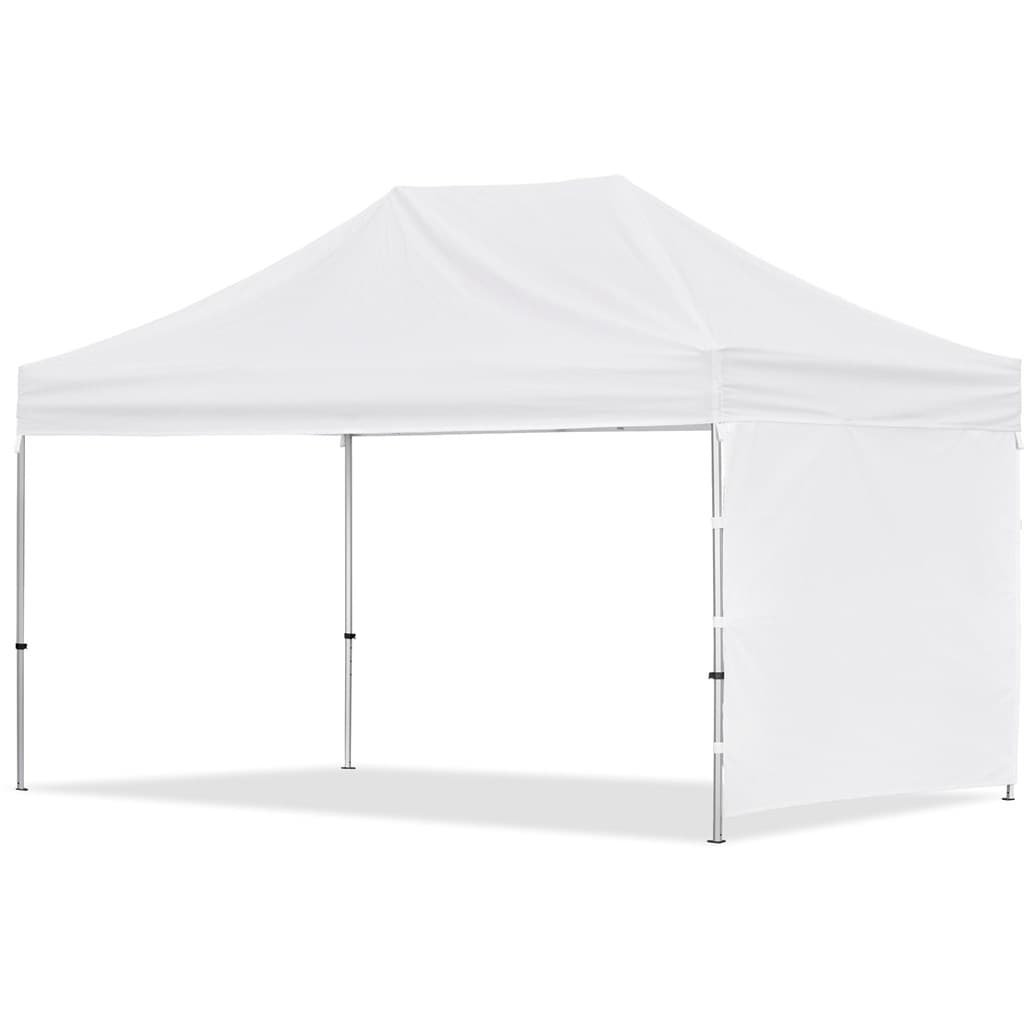 Coated Steel Sublimated Gazebo 4.5m x 3m – 1 Short Full-Wall Skin thumbnail 5