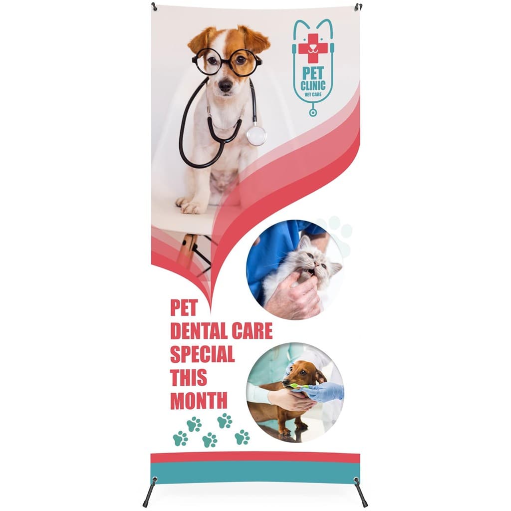 Champion Layflat PVC X-Banner 80cm x 180cm thumbnail 2